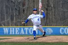 Baseball vs Emerson  Wheaton College Baseball vs Emerson College. - Photo By: KEITH NORDSTROM : Wheaton, Baseball